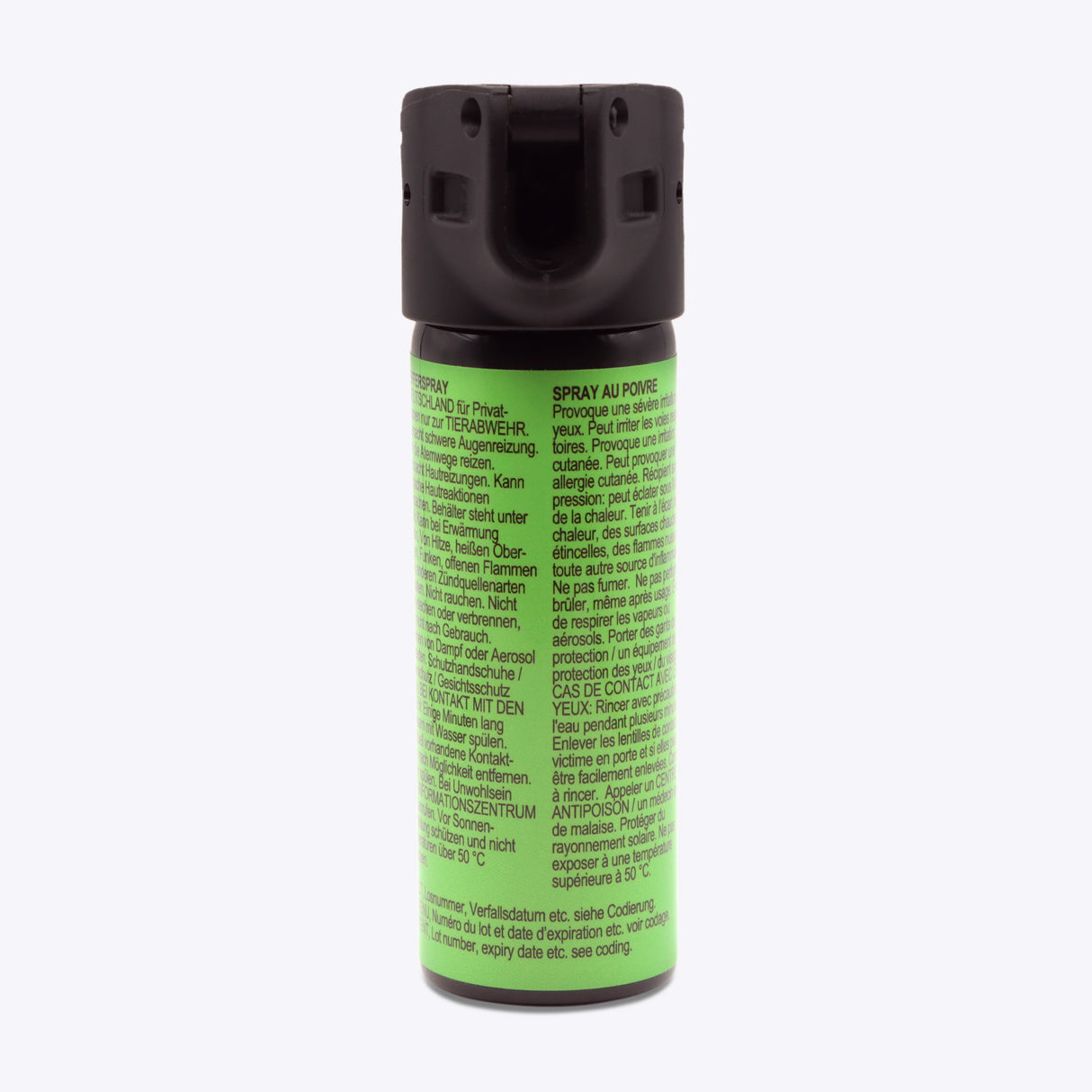 IDC Cannon Anti-Attack PAVA 47 ml Quick-Top – Spray au poivre à jet