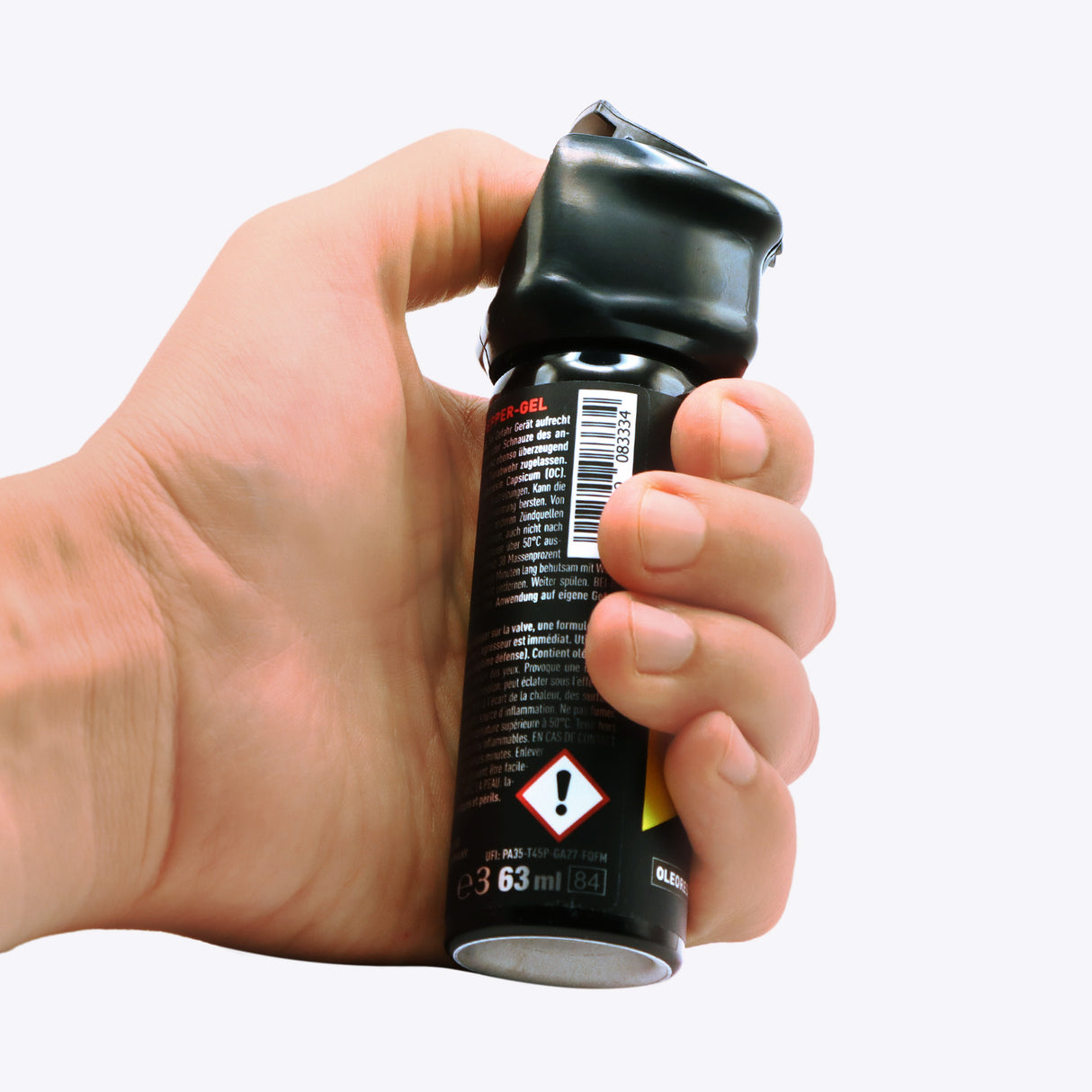 Hoernecke TW1000 Pepper-Gel 63 ml avec capuchon Flip-Top – Spray au poivre en gel