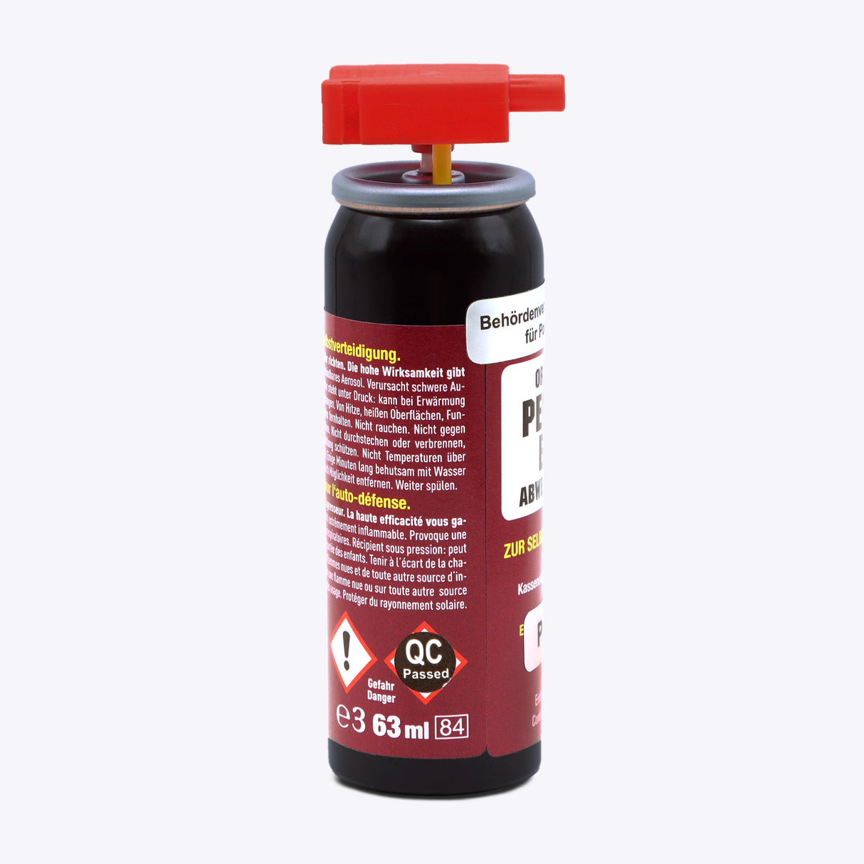 Hoernecke TW1000/Pepperbox RSG-6 PAVA - Cartouche de recharge 63 ml – Spray au poivre à jet