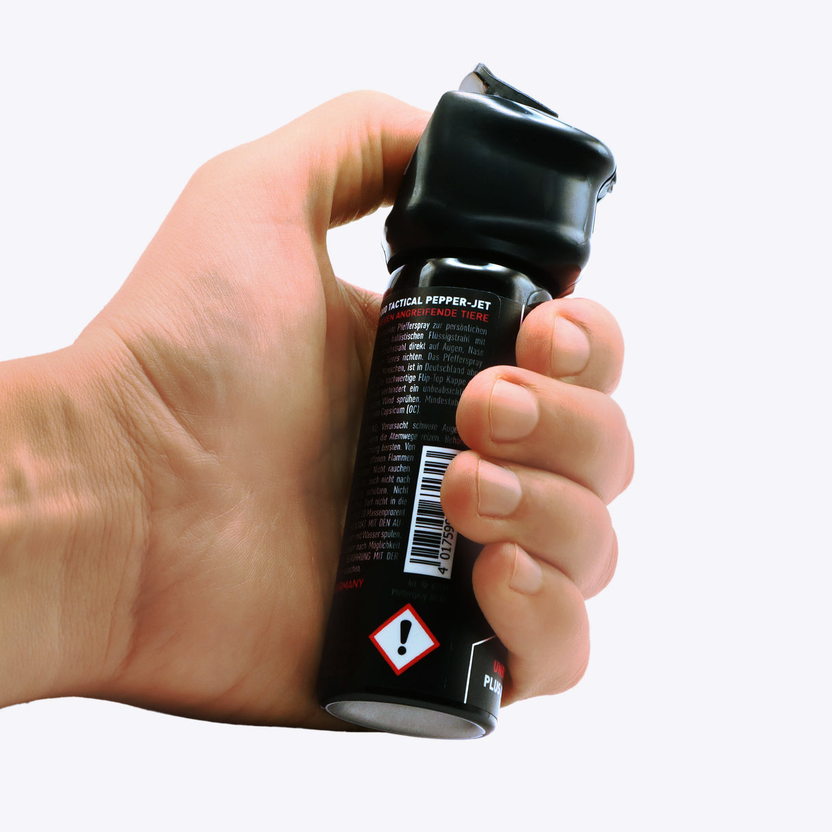 Hoernecke TW1000 Tactical Jet Classic 45 ml avec marqueur UV – Spray au poivre à jet