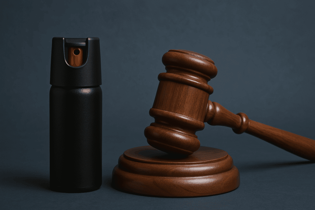 Pfefferspray legal/illegal – Das Gesetz in der Schweiz