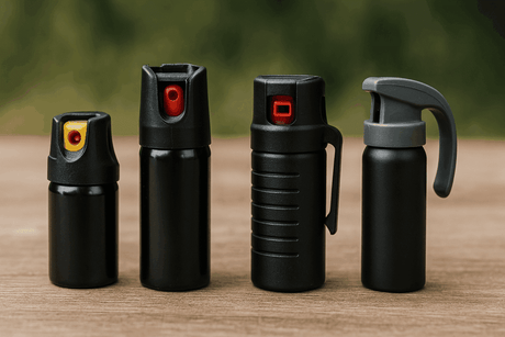 Pfefferspray Arten: Nebel, Strahl, Gel und Schaum im Überblick