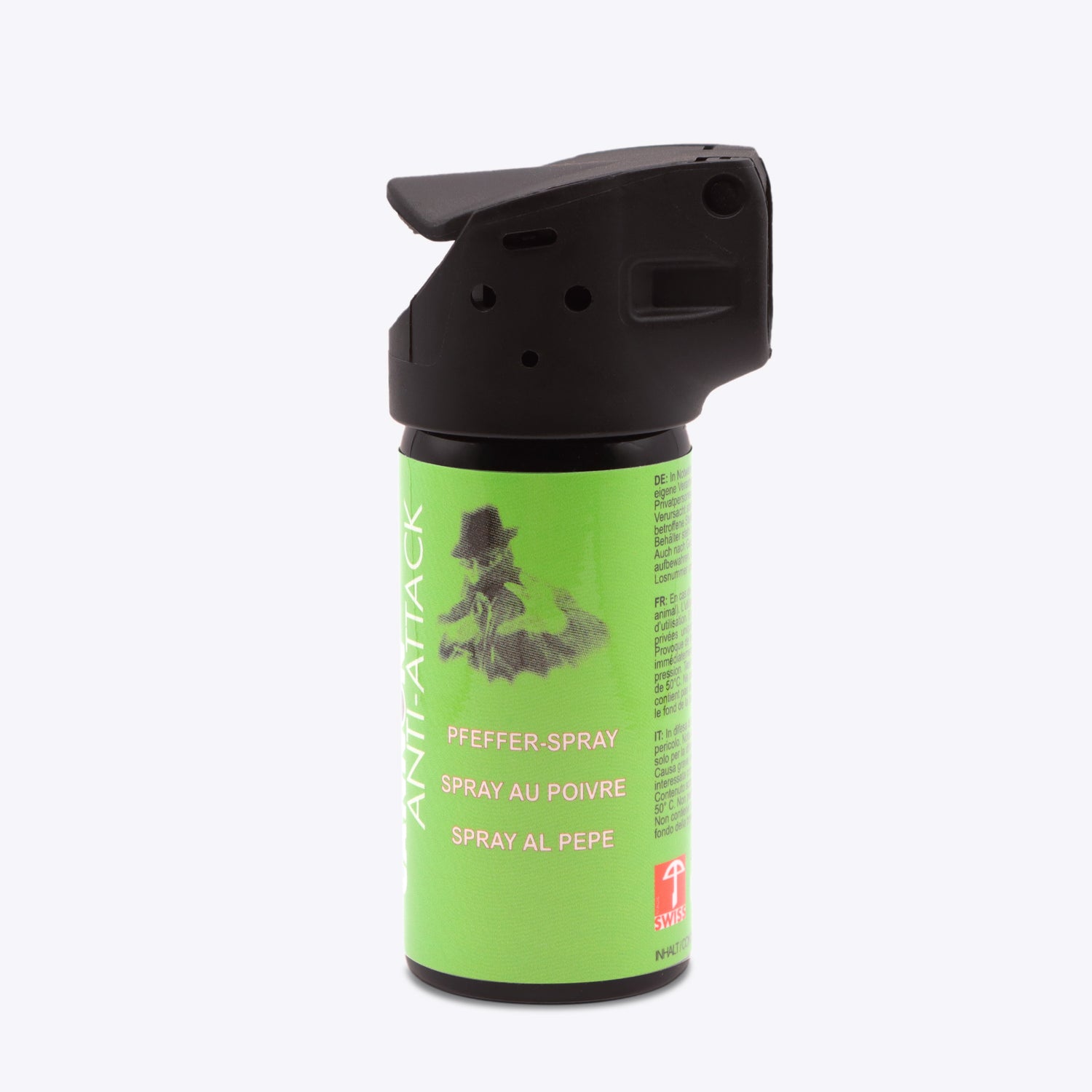IDC Cannon Anti-Attack 33 ml 360° Quick Top – Spray au poivre à jet