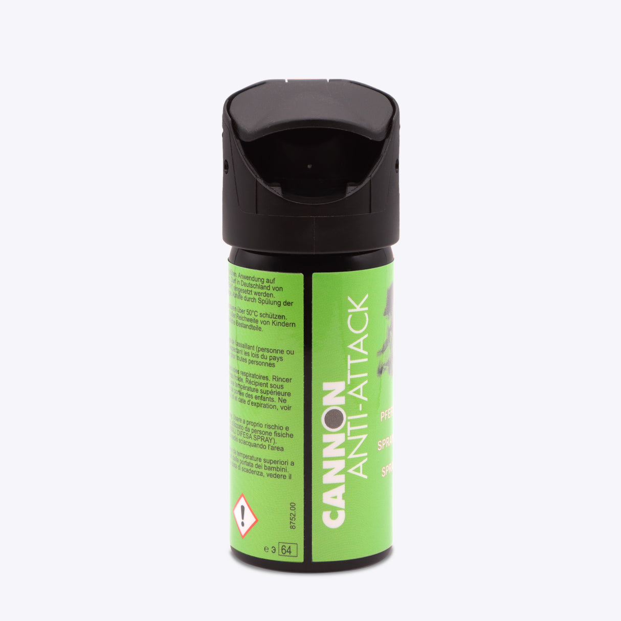 IDC Cannon Anti-Attack 33 ml 360° Quick Top – Spray au poivre à jet
