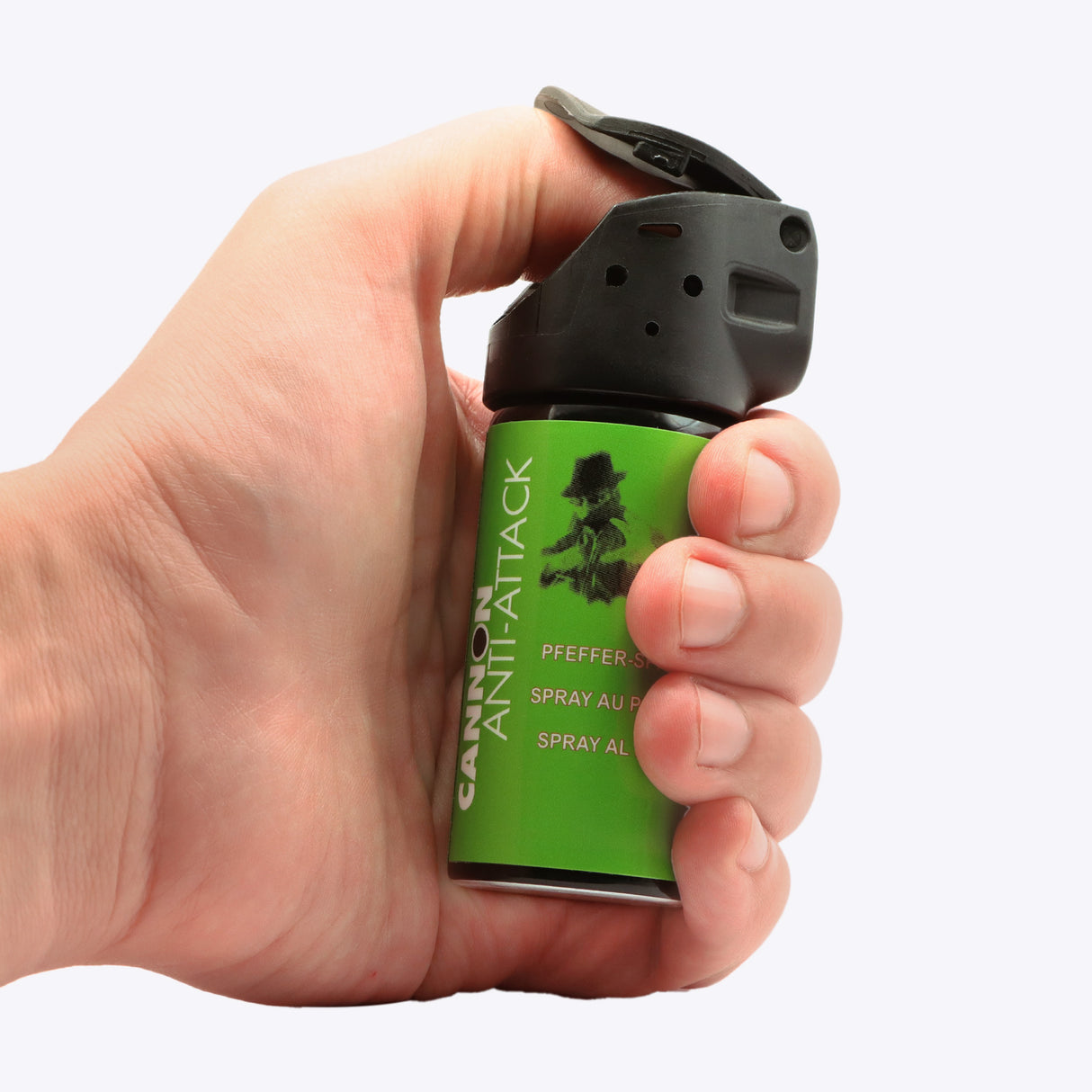 IDC Cannon Anti-Attack 33 ml 360° Quick Top – Spray au poivre à jet