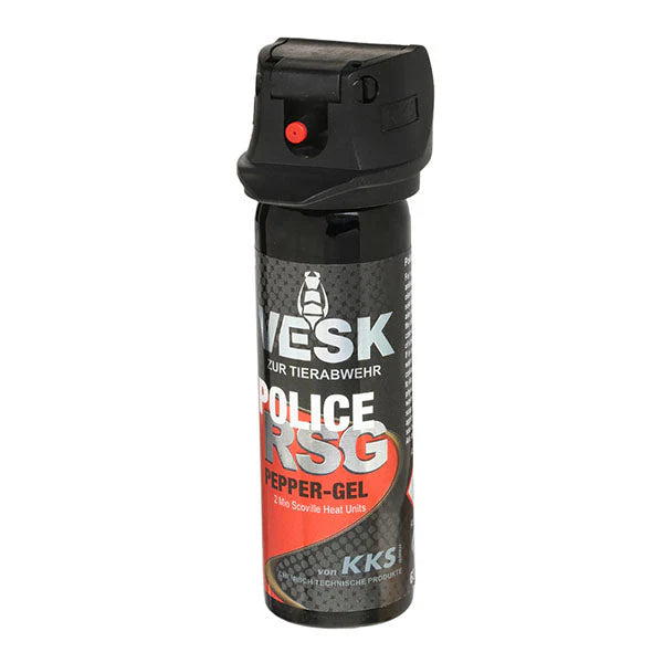 KKS VESK RSG Police Jet de gel 63 ml – Spray au poivre en gel