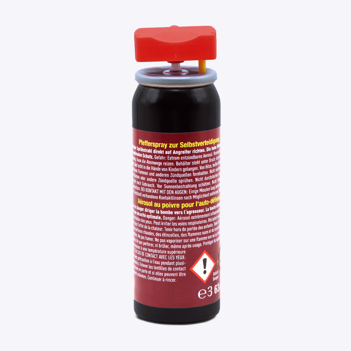 Hoernecke TW1000/Pepperbox RSG-6 PAVA - Cartouche de recharge 63 ml  – Spray au poivre à jet