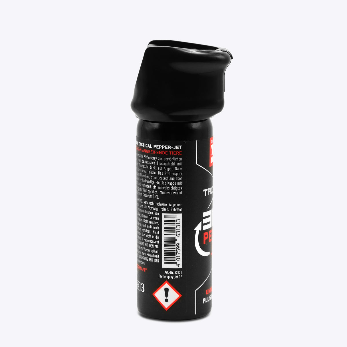 Hoernecke TW1000 Tactical Jet Classic 45 ml avec marqueur UV – Spray au poivre à jet