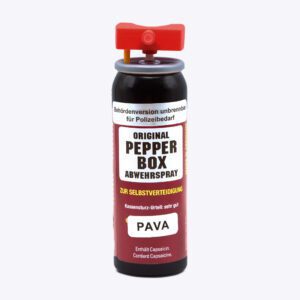 Hoernecke TW1000 / PEPPER-BOX Cartouche de recharge RSGPAVA, 63ml Jet PAVA Substance active - Spray au poivre à jet